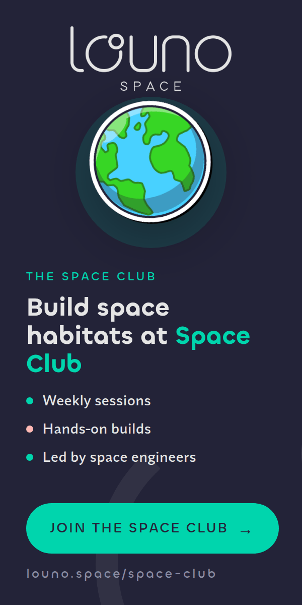 The Louno Space Club, a weekly STEAM club for primary schools — see how it works