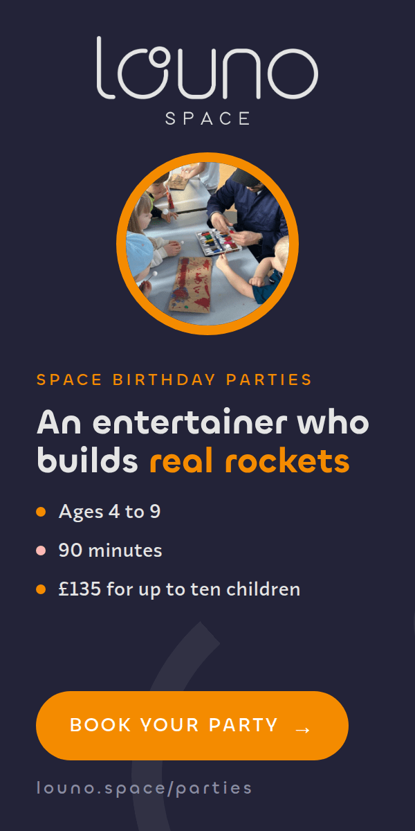 Space birthday parties by Louno Space — book your party