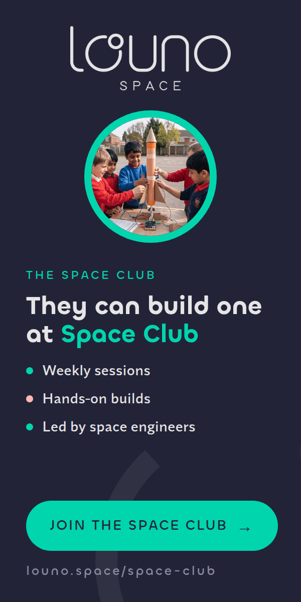 The Louno Space Club, a weekly STEAM club for primary schools — see how it works