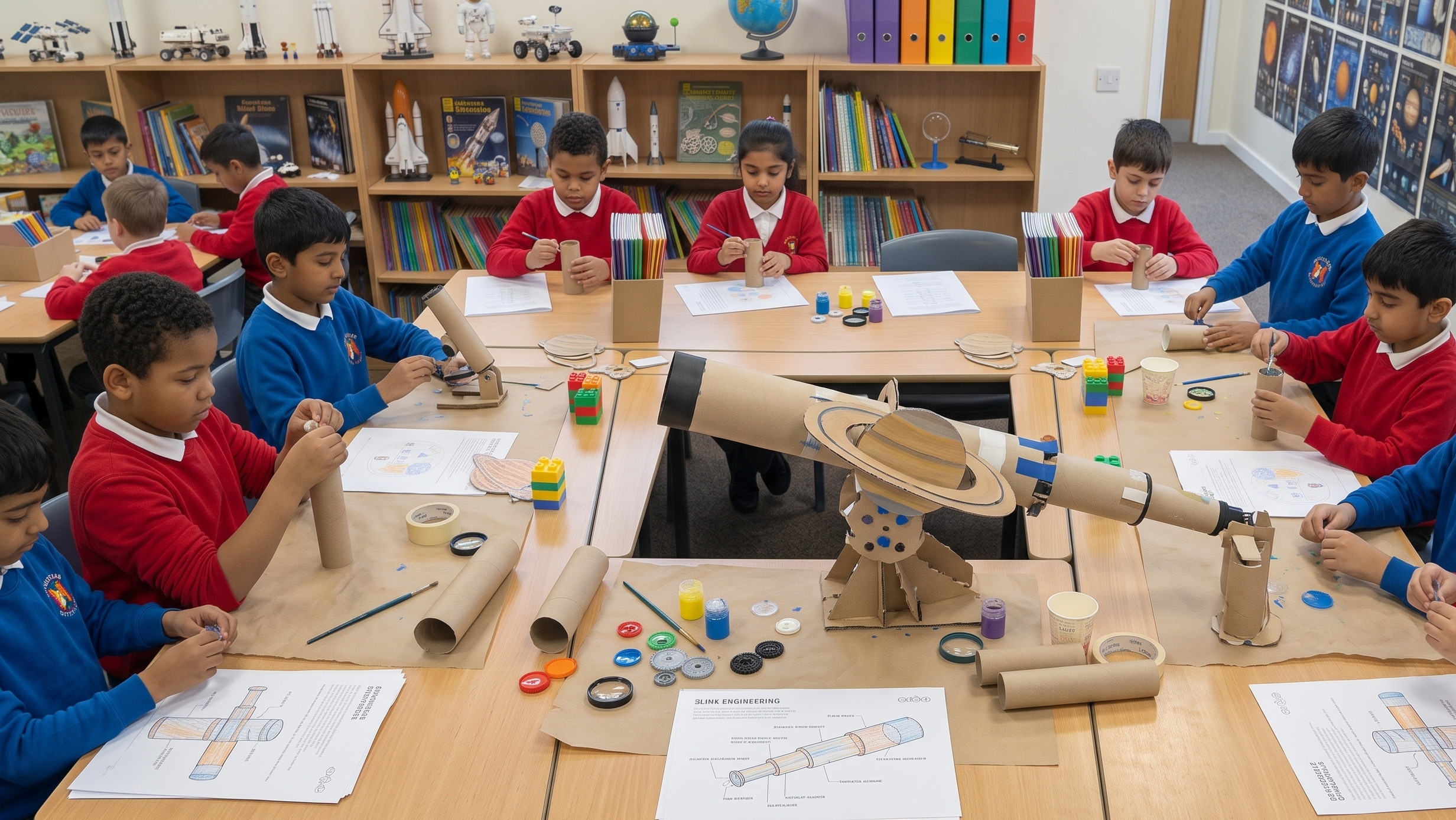Blog louno space club students building microscopes